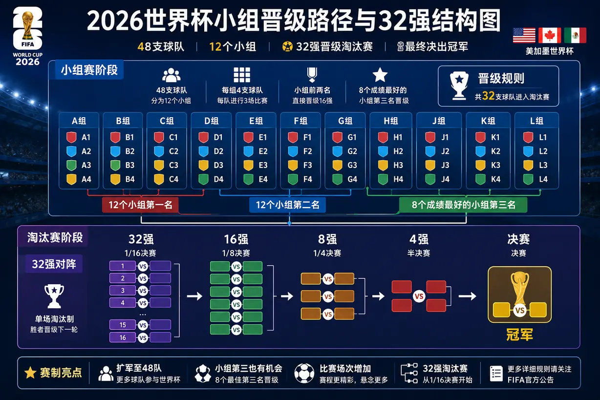 2026世界杯分组结果预测与分析（48队分组规则+潜在死亡之组解读）